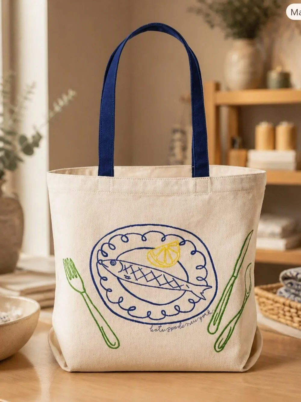 Kate Spade x Target Canvas Tote NWT